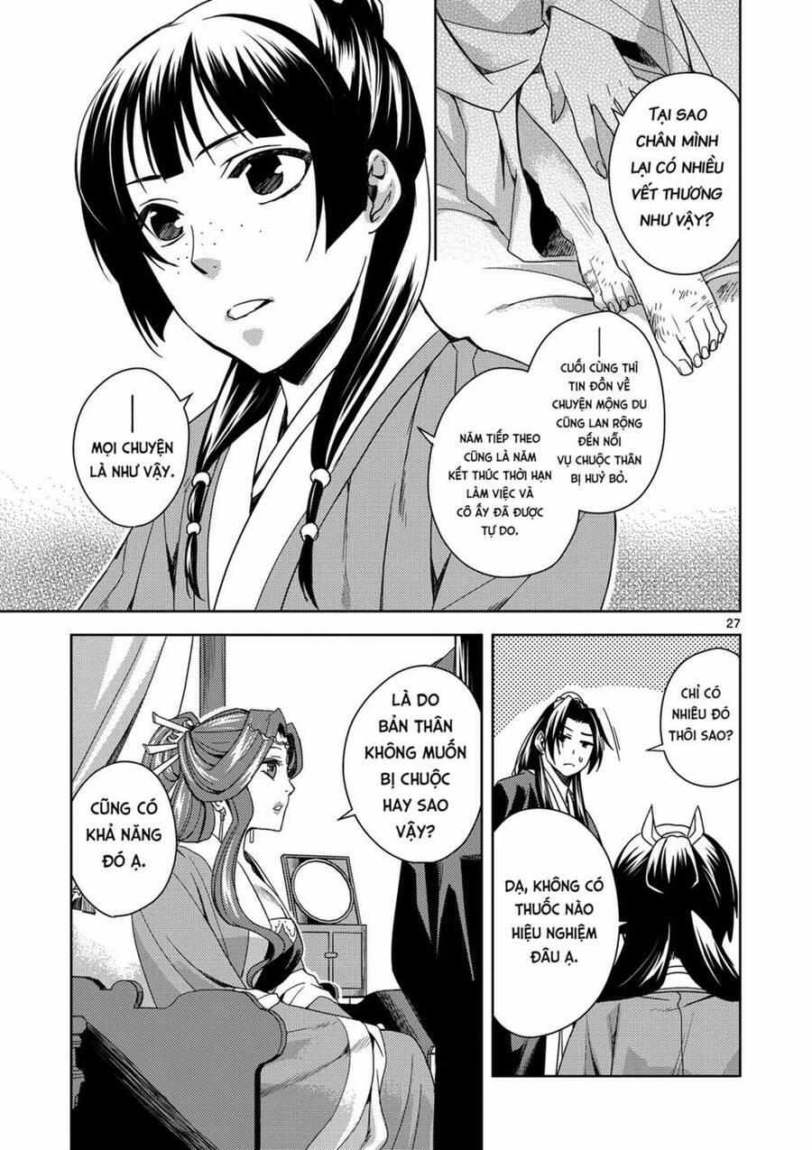 Dược Sư Tự Sự – Nhật Ký Giải Mã Bí Ẩn Chốn Hậu Cung Của Maomao 3 trang 26