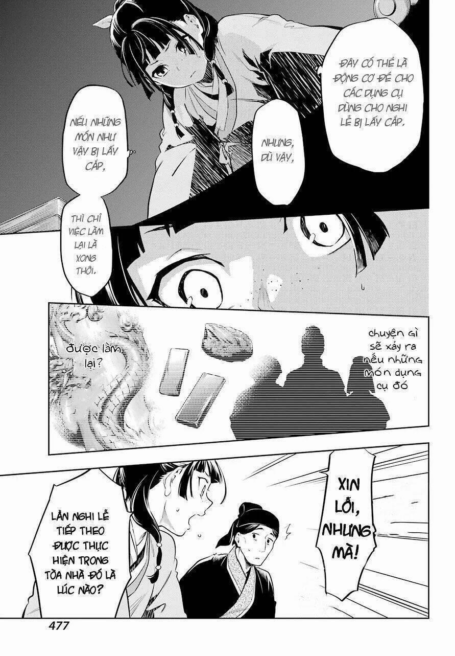 Dược Sư Tự Sự – Nhật Ký Giải Mã Bí Ẩn Chốn Hậu Cung Của Maomao 34 trang 7