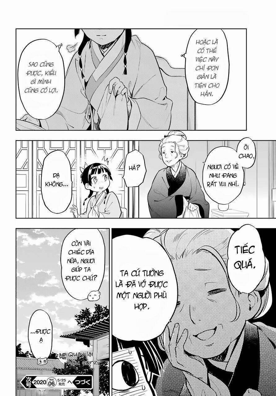 Dược Sư Tự Sự – Nhật Ký Giải Mã Bí Ẩn Chốn Hậu Cung Của Maomao 36 trang 25