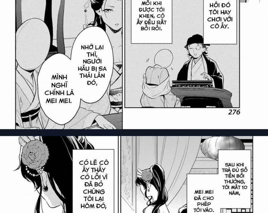 Dược Sư Tự Sự – Nhật Ký Giải Mã Bí Ẩn Chốn Hậu Cung Của Maomao 38 trang 9