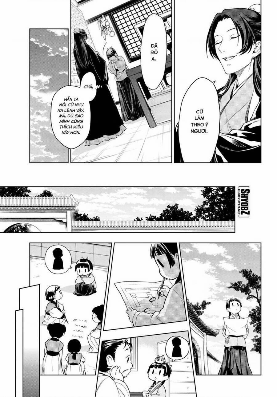 Dược Sư Tự Sự – Nhật Ký Giải Mã Bí Ẩn Chốn Hậu Cung Của Maomao 45 trang 12