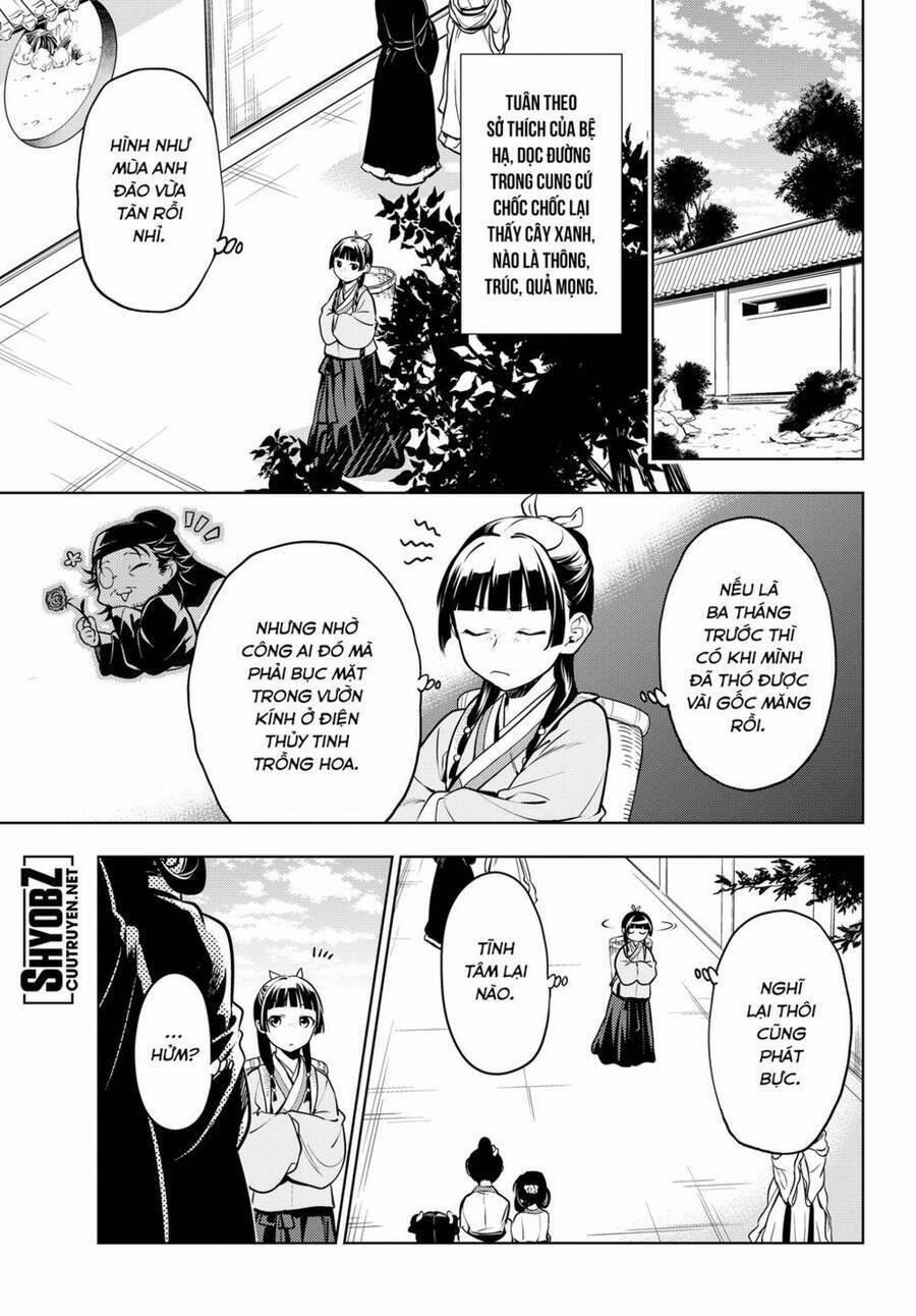 Dược Sư Tự Sự – Nhật Ký Giải Mã Bí Ẩn Chốn Hậu Cung Của Maomao 49 trang 11