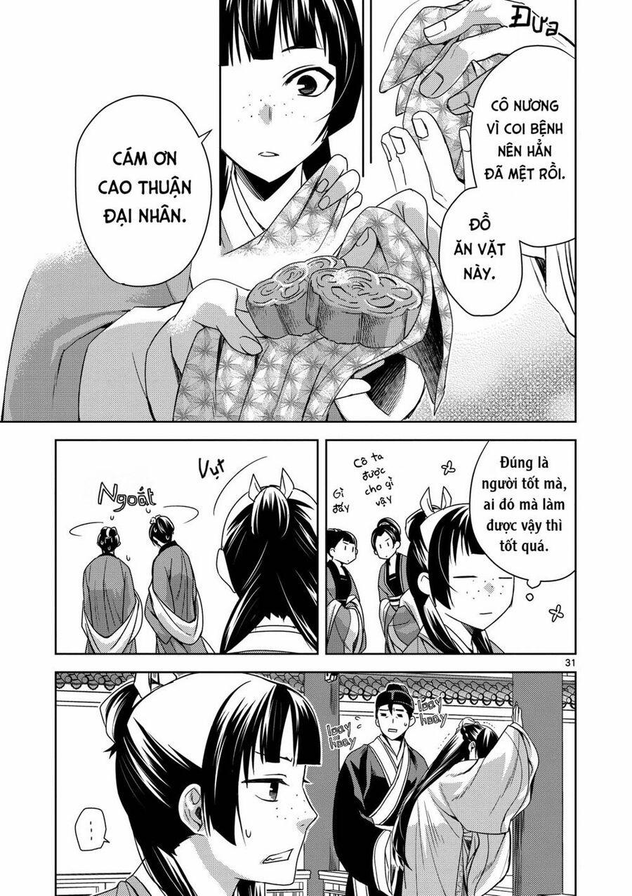 Dược Sư Tự Sự – Nhật Ký Giải Mã Bí Ẩn Chốn Hậu Cung Của Maomao 5 trang 29