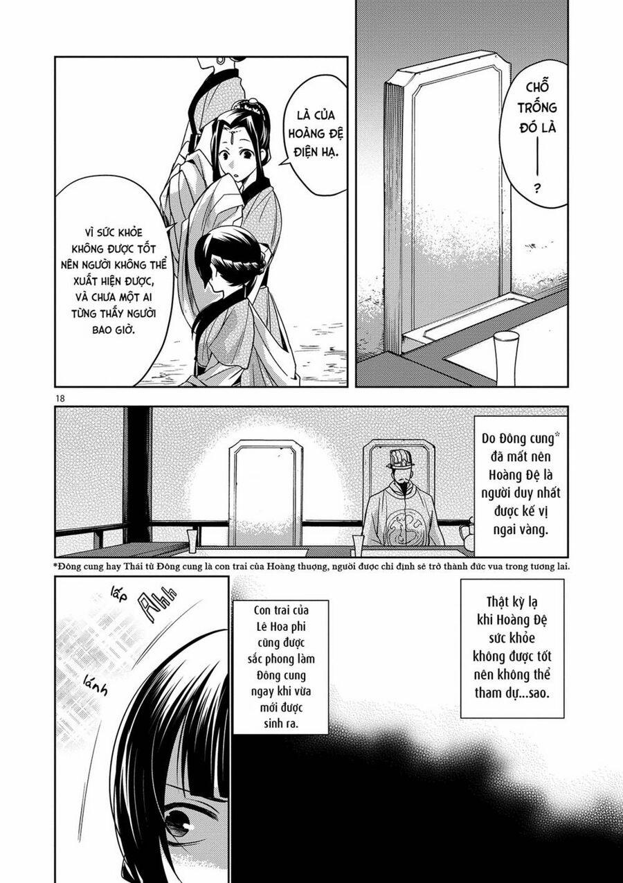 Dược Sư Tự Sự – Nhật Ký Giải Mã Bí Ẩn Chốn Hậu Cung Của Maomao 6 trang 17