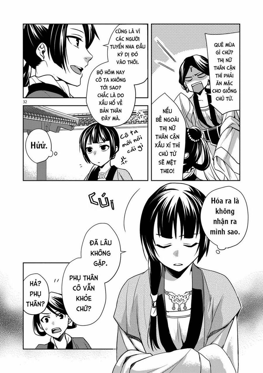 Dược Sư Tự Sự – Nhật Ký Giải Mã Bí Ẩn Chốn Hậu Cung Của Maomao 6 trang 30