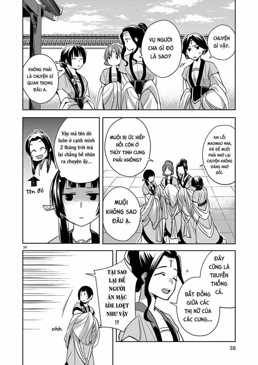 Dược Sư Tự Sự – Nhật Ký Giải Mã Bí Ẩn Chốn Hậu Cung Của Maomao 6 trang 32