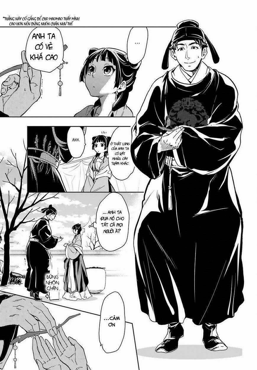 Dược Sư Tự Sự – Nhật Ký Giải Mã Bí Ẩn Chốn Hậu Cung Của Maomao 7 trang 22