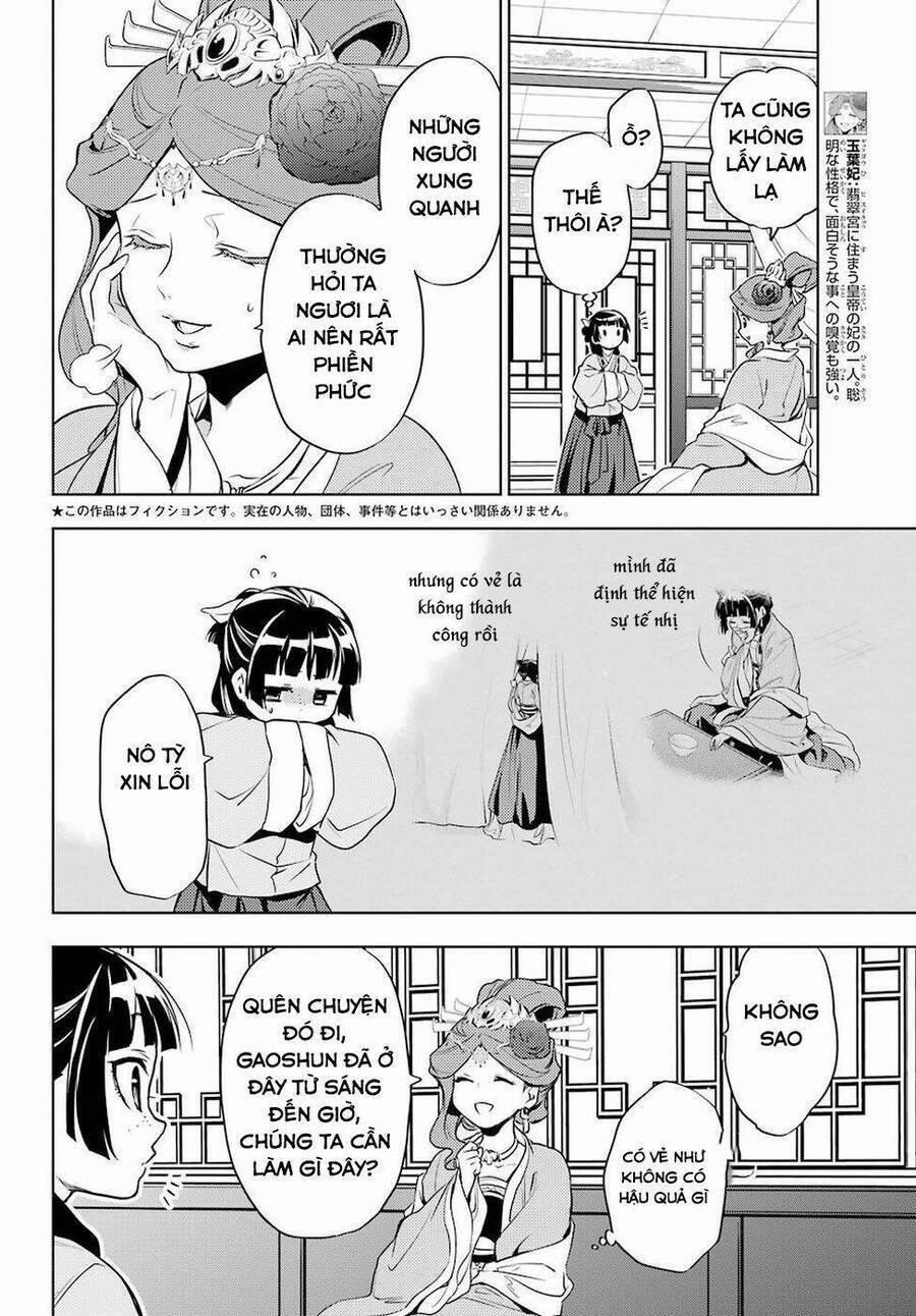 Dược Sư Tự Sự – Nhật Ký Giải Mã Bí Ẩn Chốn Hậu Cung Của Maomao 9 trang 5