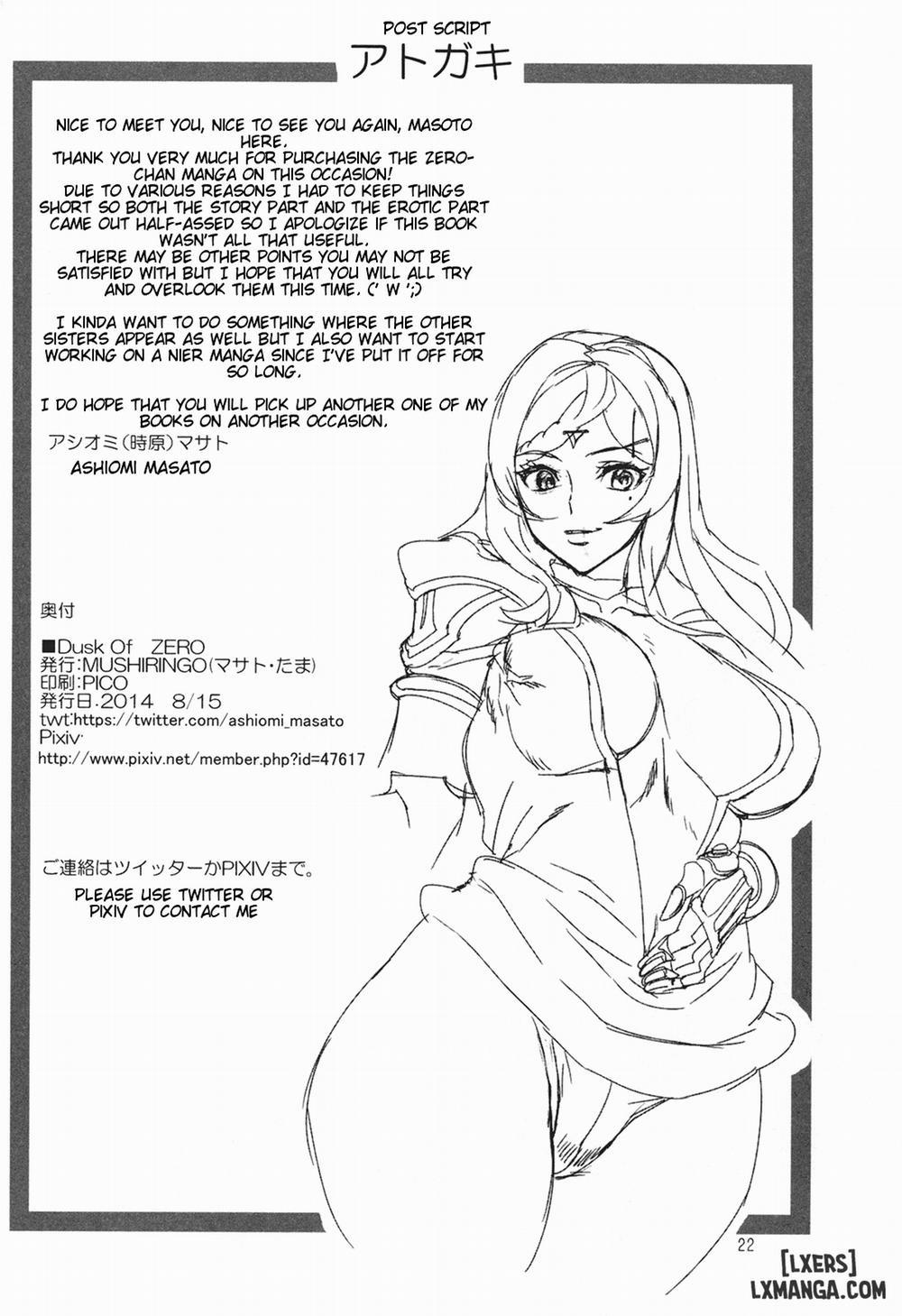 DUSK OF ZERO Oneshot trang 20