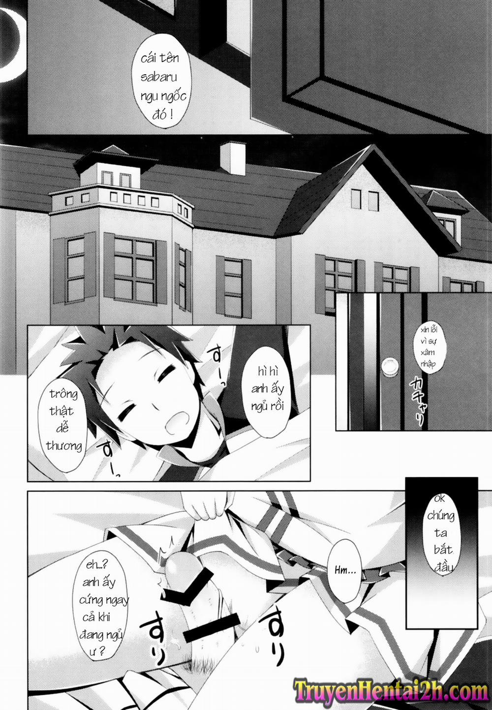 E・M・T To Kyou Mo Ore Wa Sakebu (Re Zero Kara Hajimeru Isekai Seikatsu) Chương Oneshot Trang 12