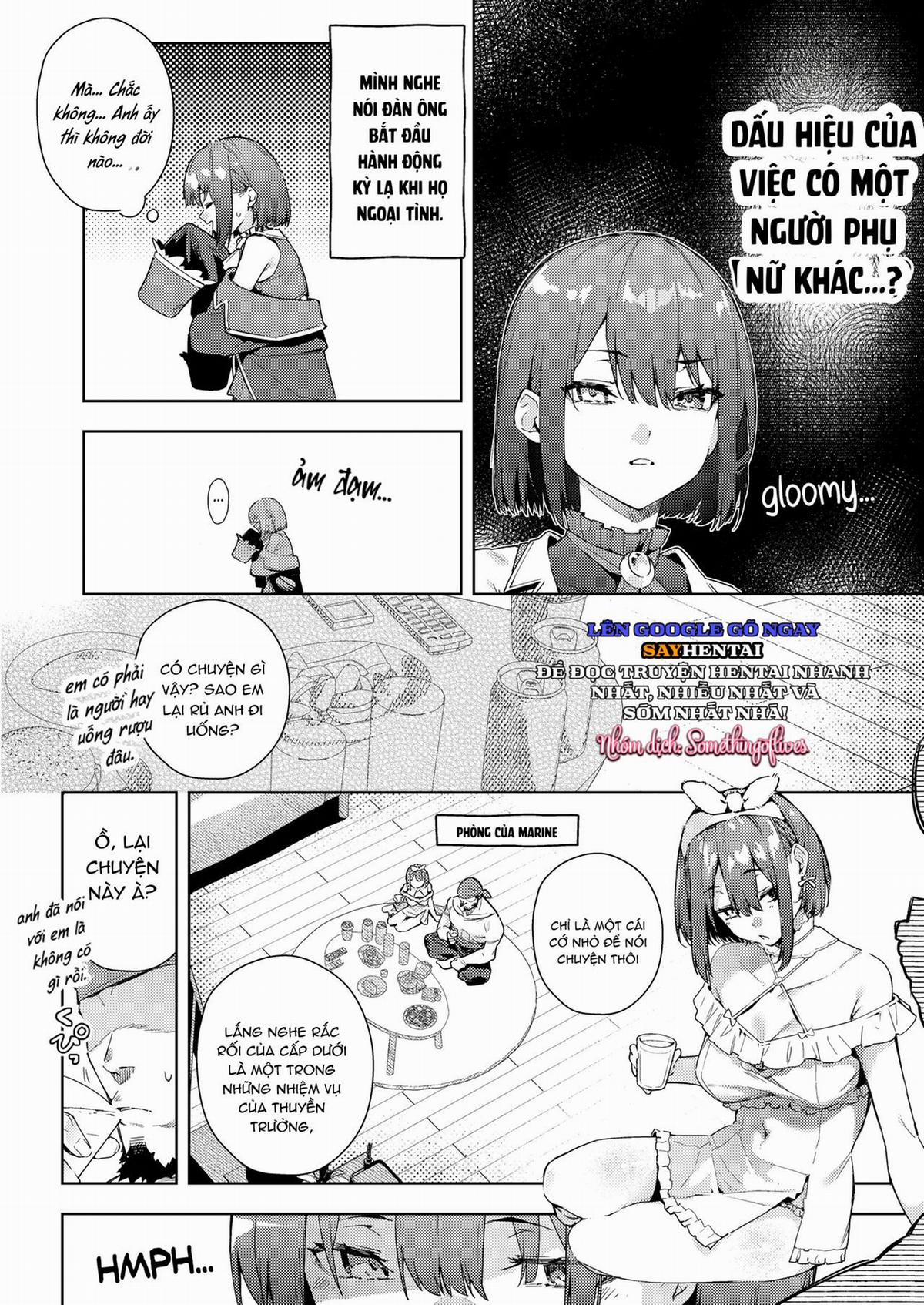 Eating Marine's Sweet & Fluffy Omurice By Force?! 1 trang 1