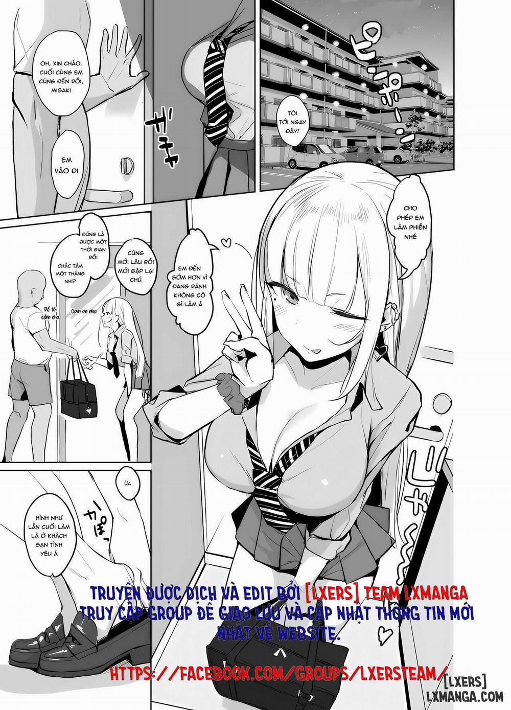 Ecchi na Gal JK ga Kyokon Zetsurin Oji-san to Pakoru Yatsu Chương Oneshot Trang 2