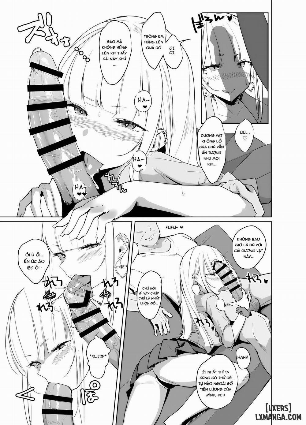 Ecchi na Gal JK ga Kyokon Zetsurin Oji-san to Pakoru Yatsu Chương Oneshot Trang 6