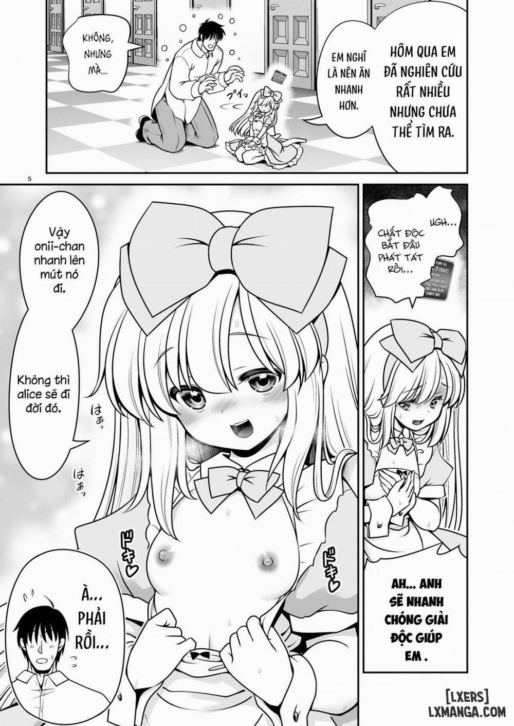 Ecchi na Gedoku ni Hamacchatte Jibun kara Doku o Ukeru Komatta Alice Oneshot trang 4