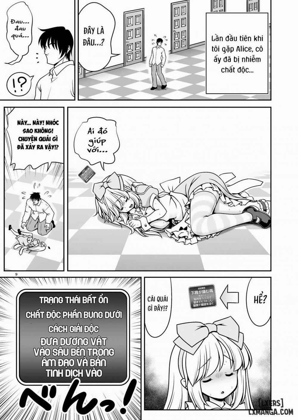 Ecchi na Gedoku ni Hamacchatte Jibun kara Doku o Ukeru Komatta Alice Oneshot trang 8