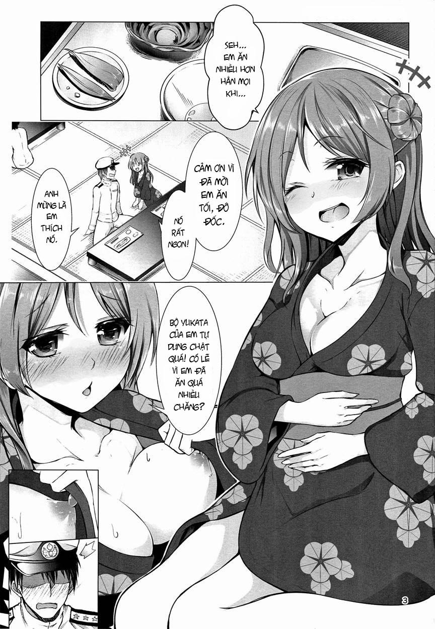 Ecchi na uchi demo daijoubu? (Kantai Collection) Chương Oneshot Trang 4