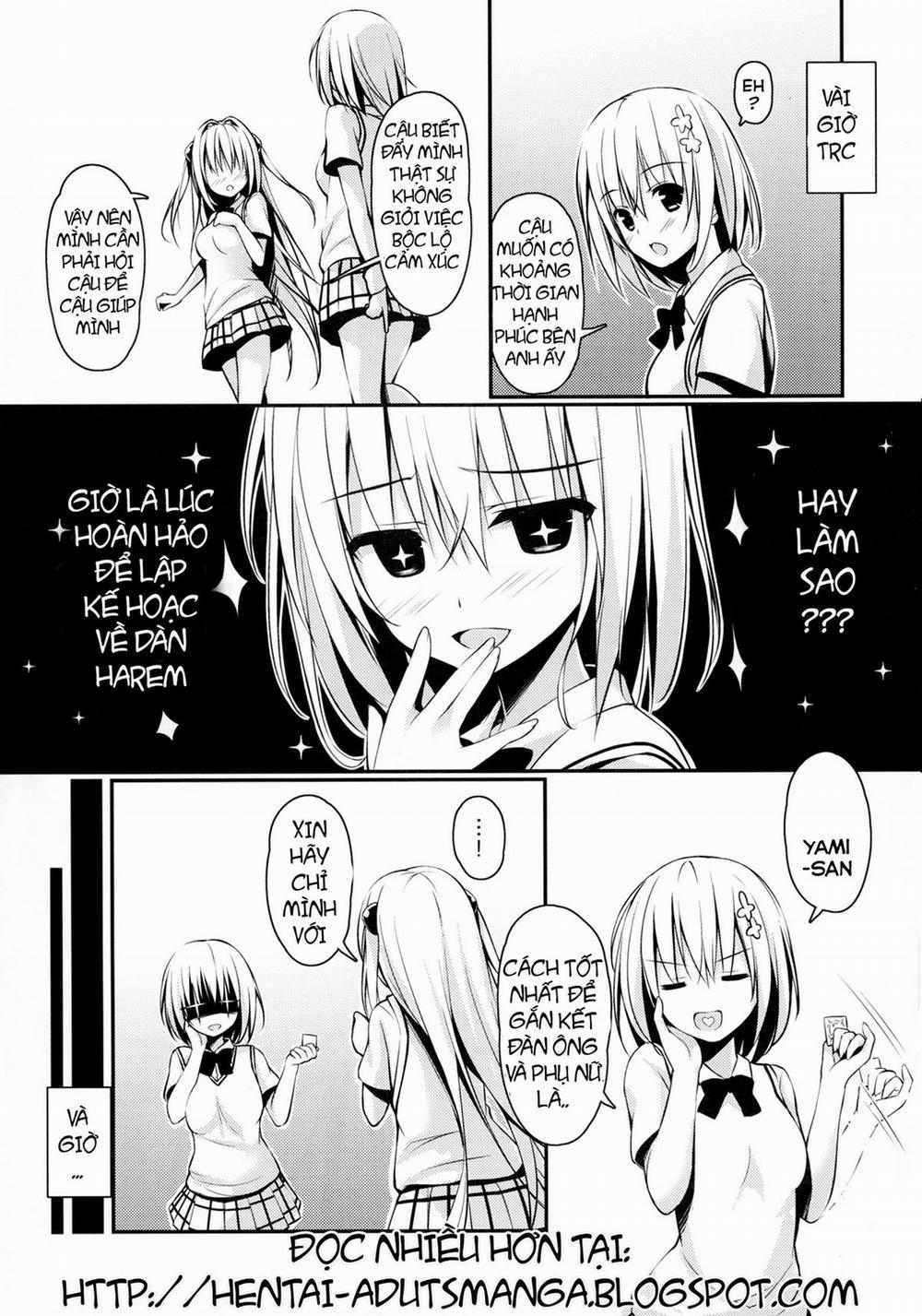 Ecchii no Suki ni Narimashita (To Love-Ru) Chương Oneshot Trang 3