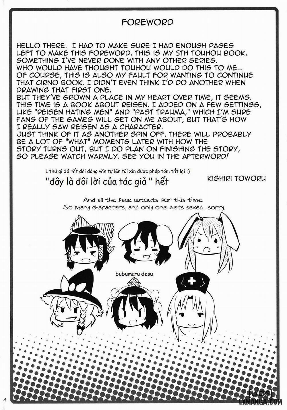 Eientei de Usagi Gari ~Kagen Oneshot trang 2