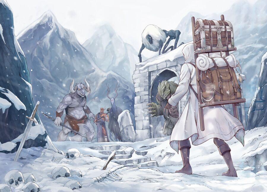 Elf Ngực Bự Và Kho Báu Hầm Ngục 1 trang 3