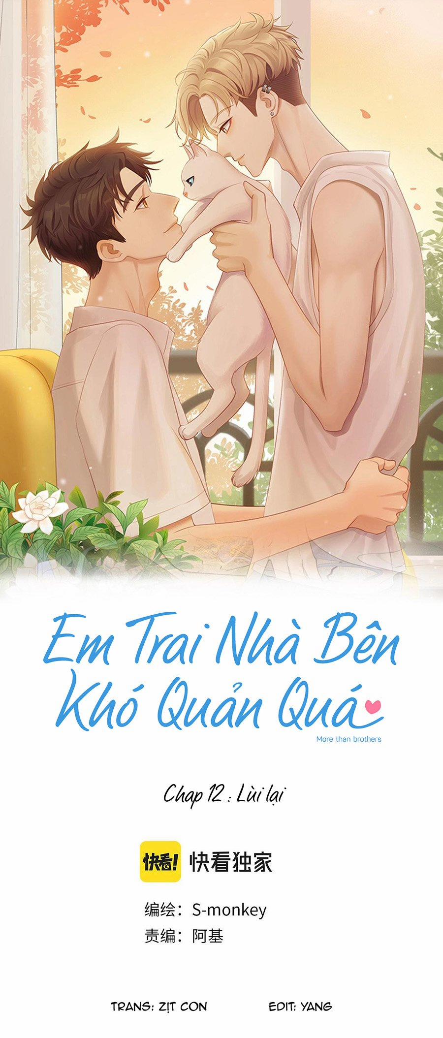 Em Trai Nhà Bên Khó Quản Quá Chương 12 Trang 1