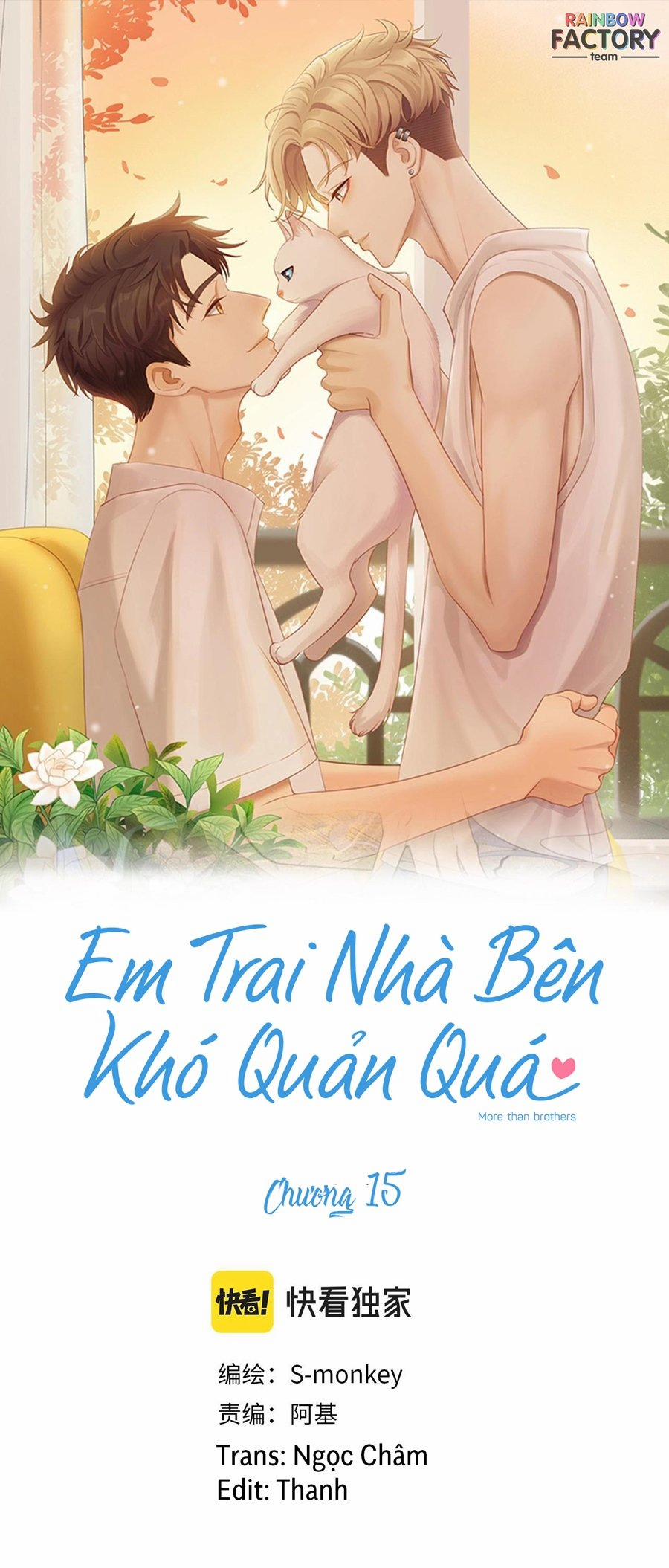 Em Trai Nhà Bên Khó Quản Quá Chương 15 Trang 1