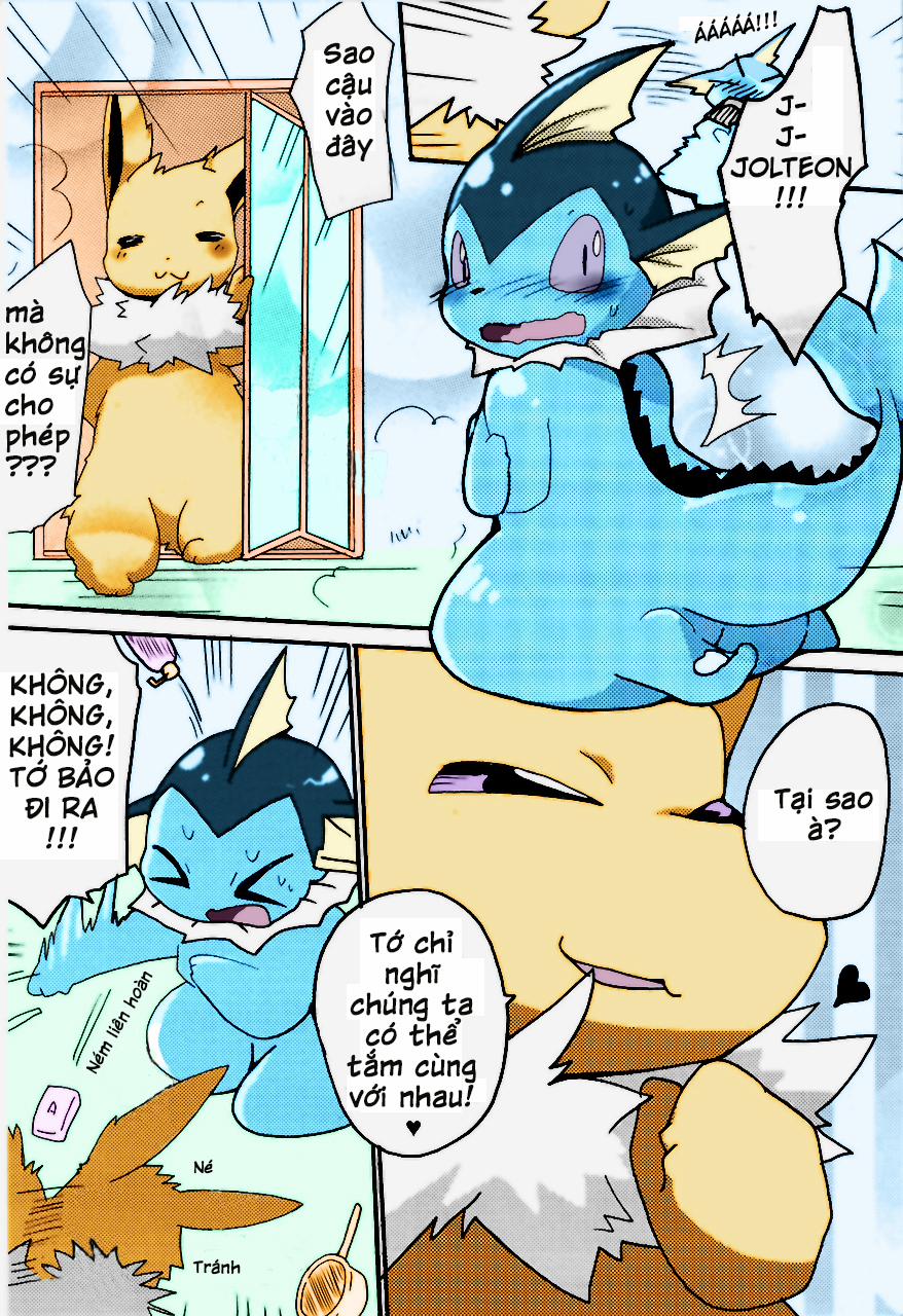 Epic plan for an exciting bath! (Pokemon) Chương Oneshot Trang 9