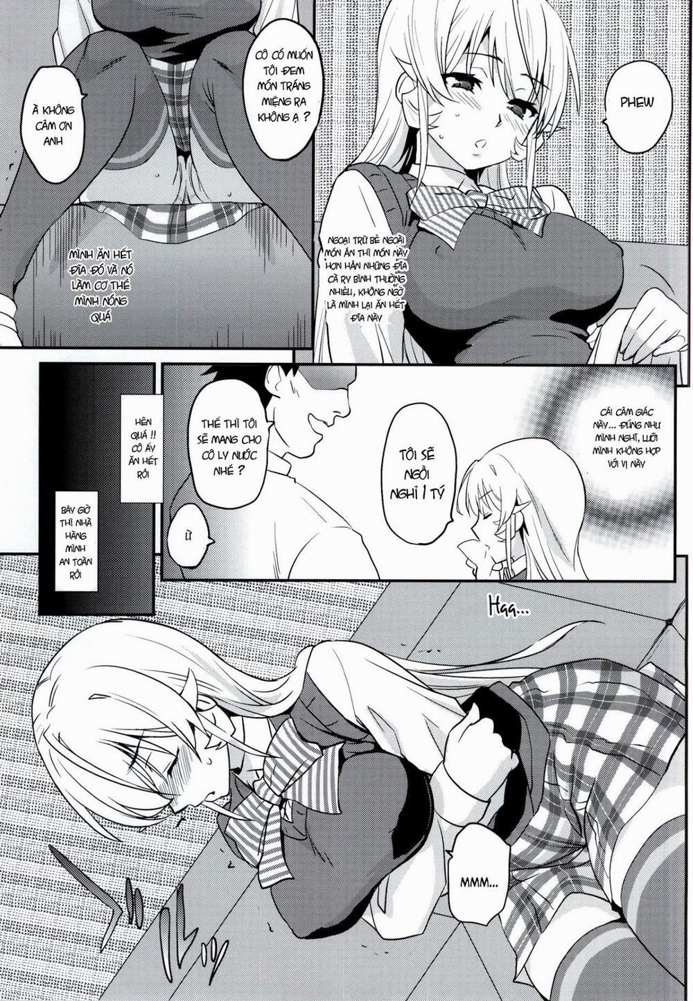 Erina-sama ni Tokusei Kuroi Curry o Gochisou shita Kekka (Shokugeki no Soma) Chương Oneshot Trang 5