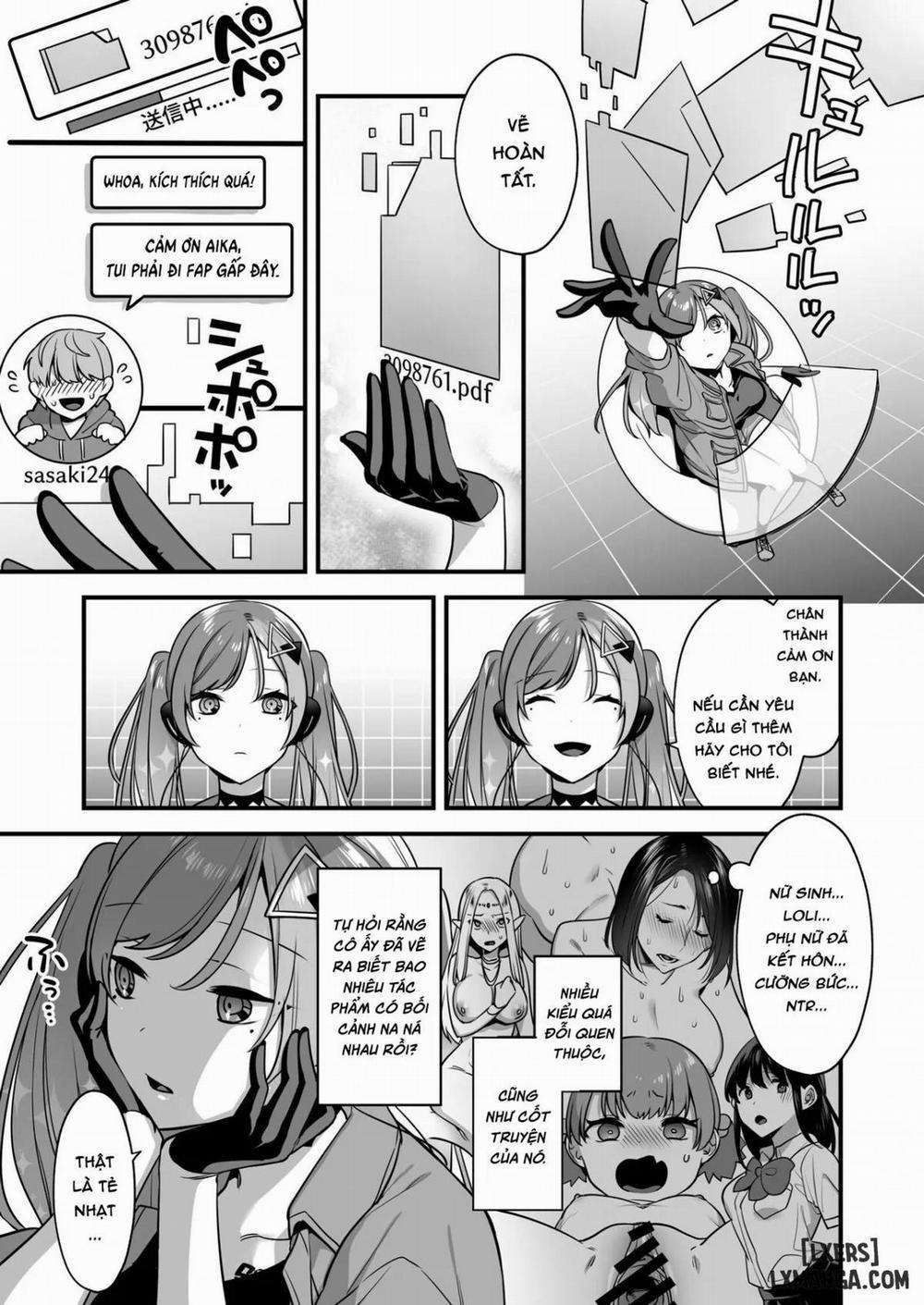 Ero Manga AI no Gyakushuu ~Jinrui Wakarase Gyaku Rape Chương Oneshot Trang 6