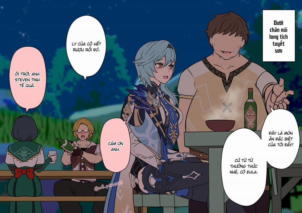 Eula xỉn làm chuyện xấu sau nhiệm vụ Dạy hư trang 5