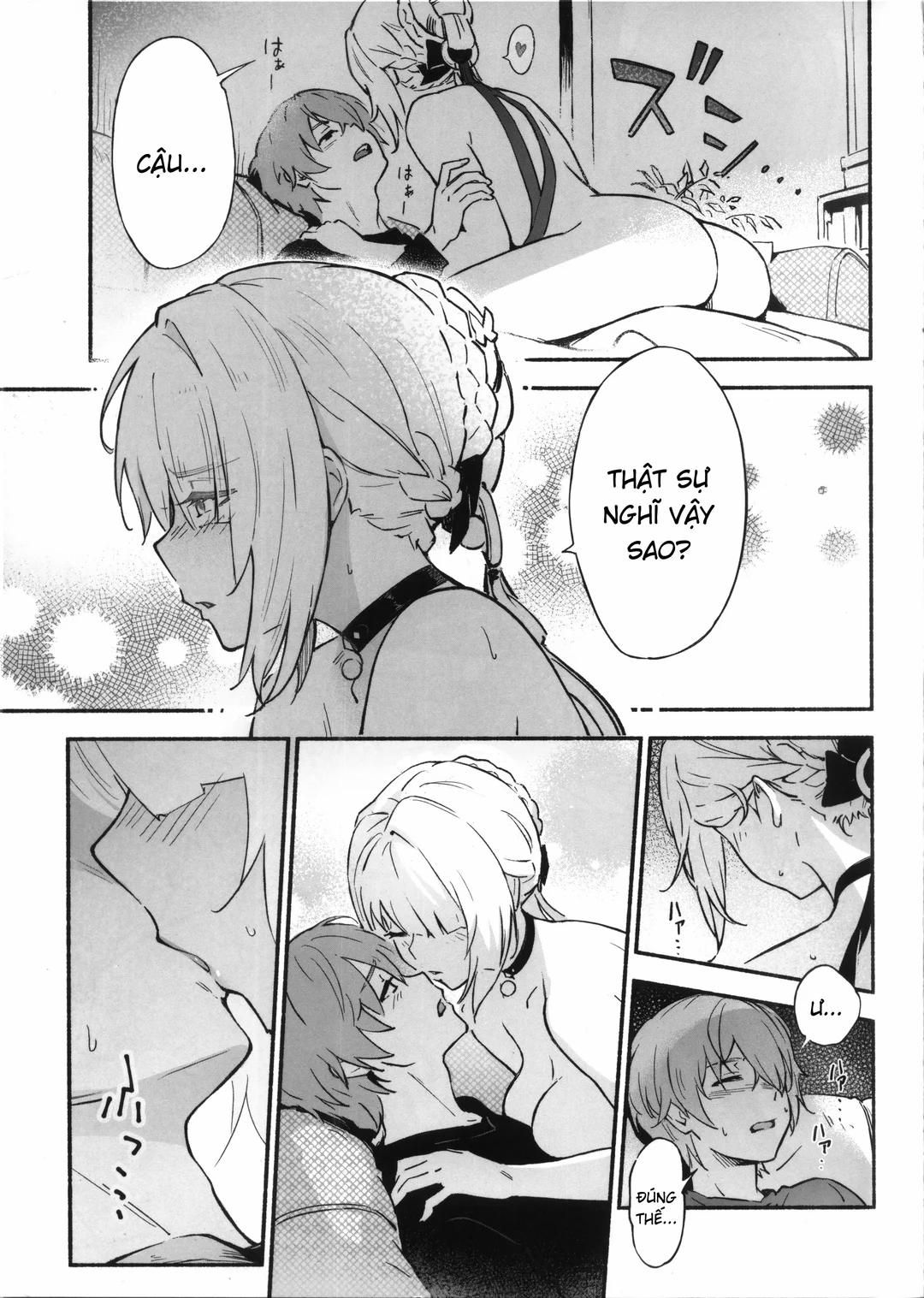 Evelyn-san no hadaka ga mitai hon Oneshot trang 9