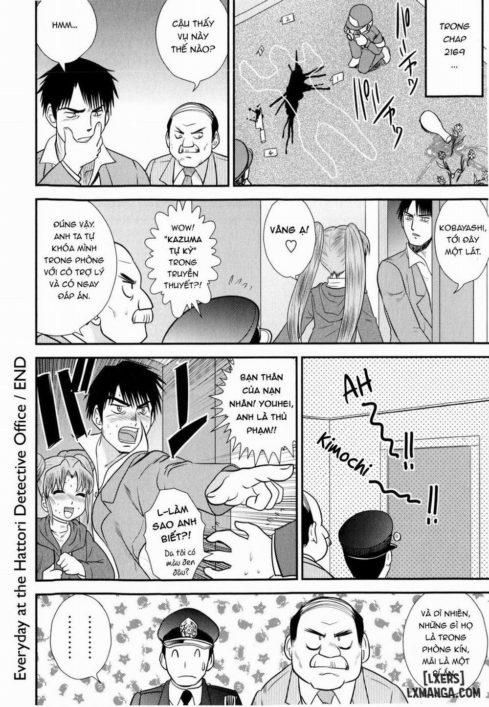 Everyday at the Hattori Detective Oneshot trang 17