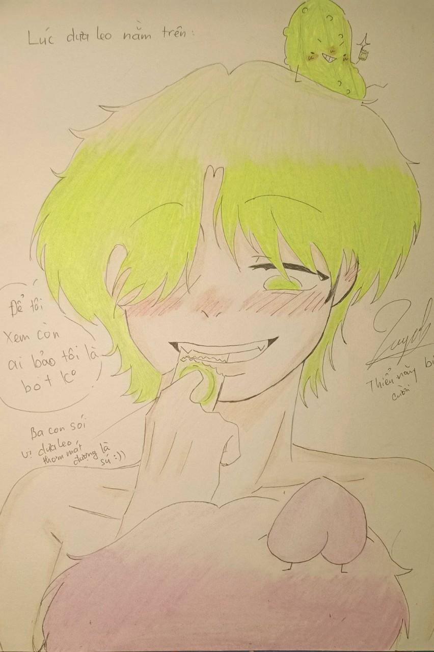 Fan Art Otp Qadc X Dưa Leo Truyện 3 TNBC trang 2