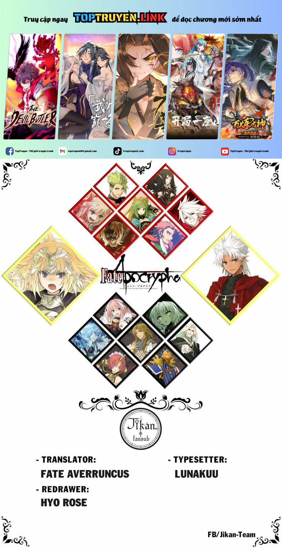 Fate/apocrypha Chương 63 Trang 1