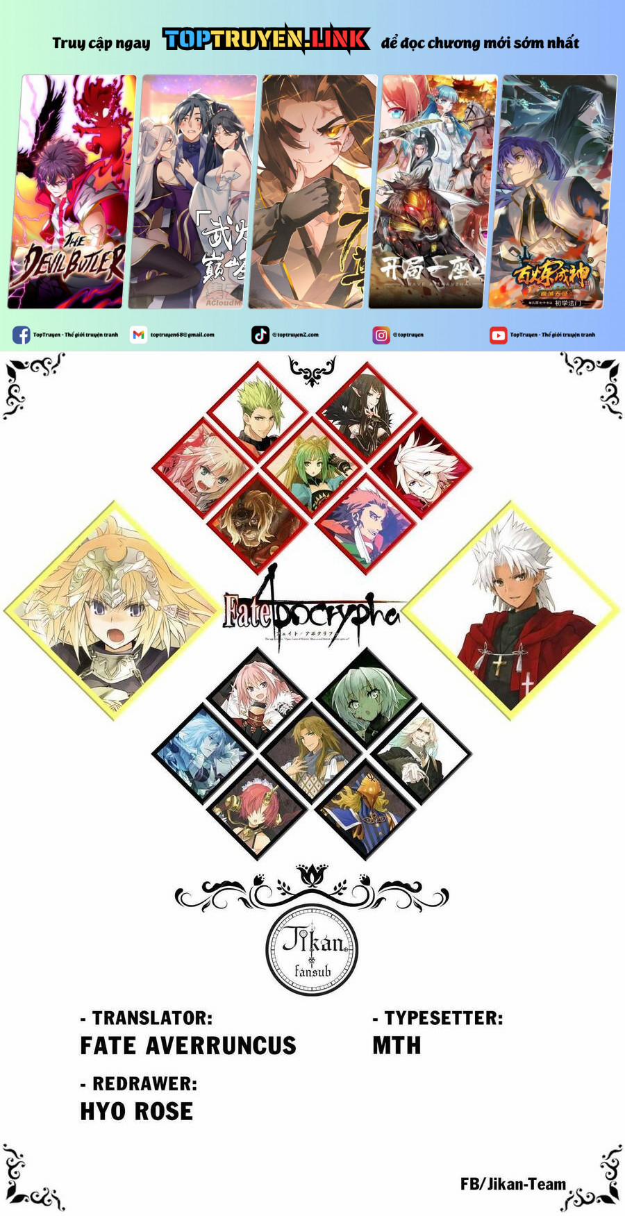 Fate/apocrypha Chương 65 Trang 1