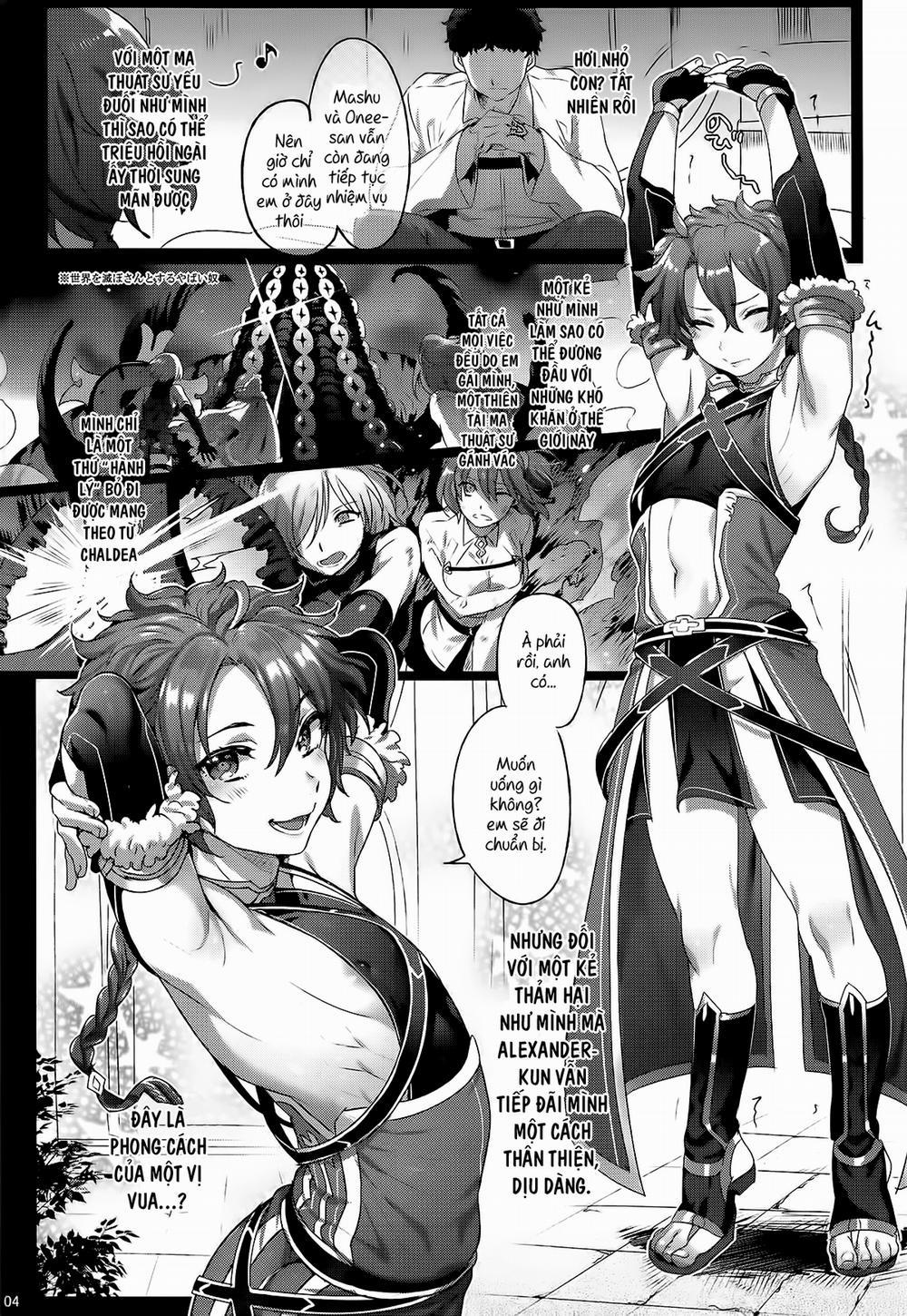 Fate/DTorder course:Alexander (Fate/Grand Order) Chương Oneshot Trang 4