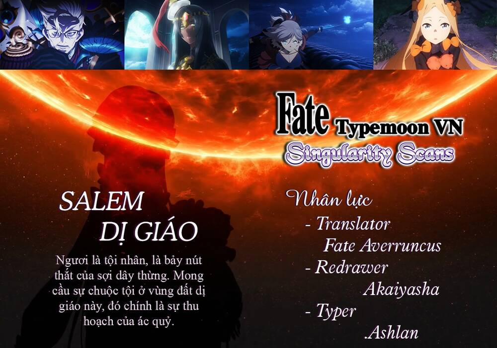 Fate/grand Order: Epic Of Remnant - Salem Chương 22 Trang 1