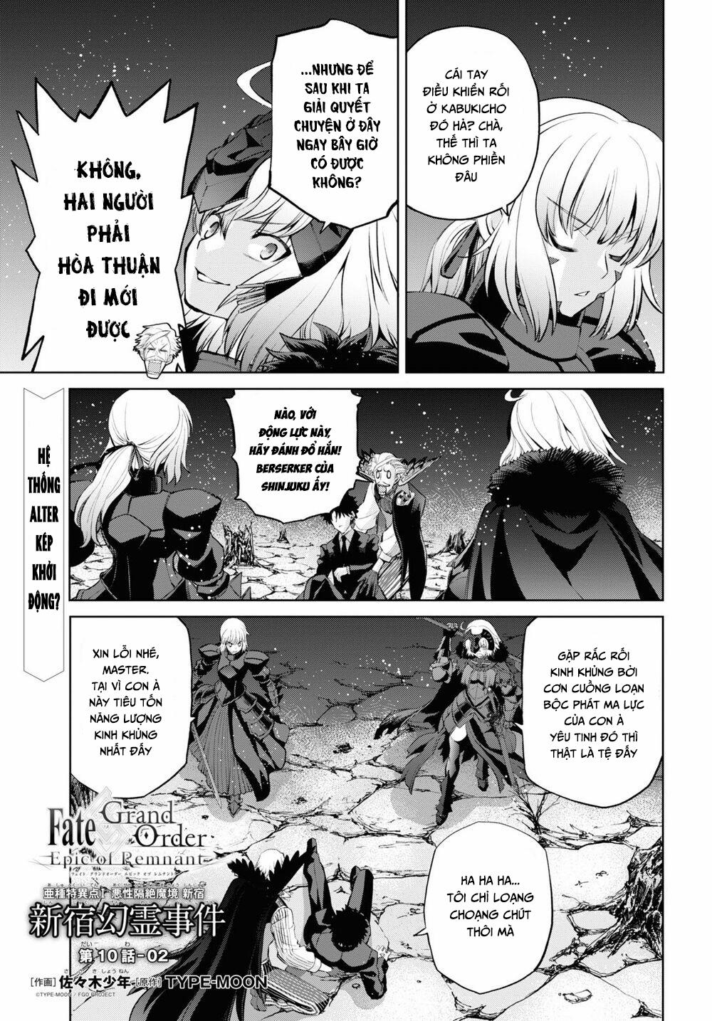 Fate/grand Order: Epic Of Remnant - Shinjuku Chương 10 Trang 14