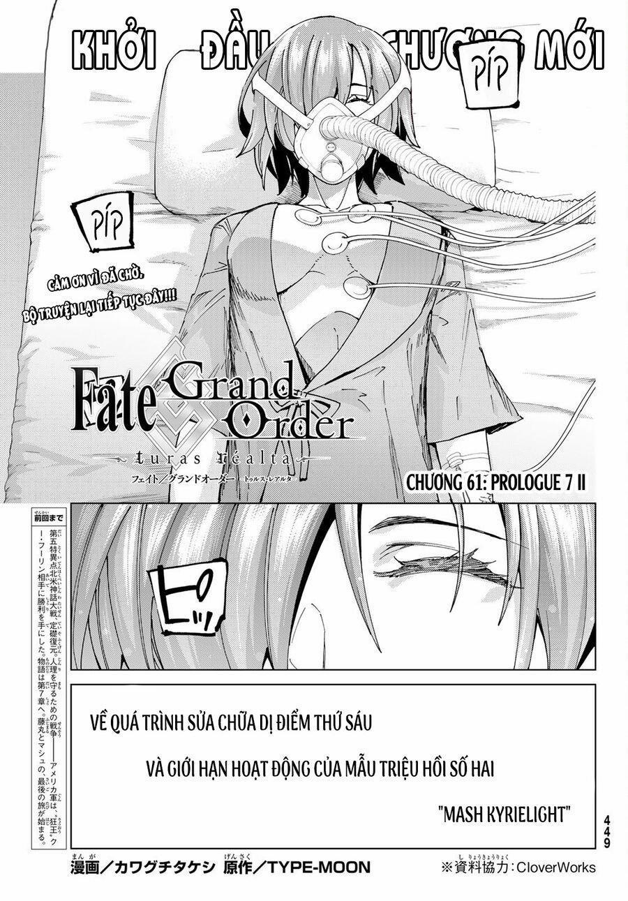 Fate/grand Order -Turas Realta- 61 trang 1