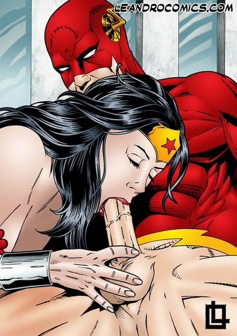 Flash xxx Wonder Woman (Justice League) Chương Oneshot Full Color Trang 23