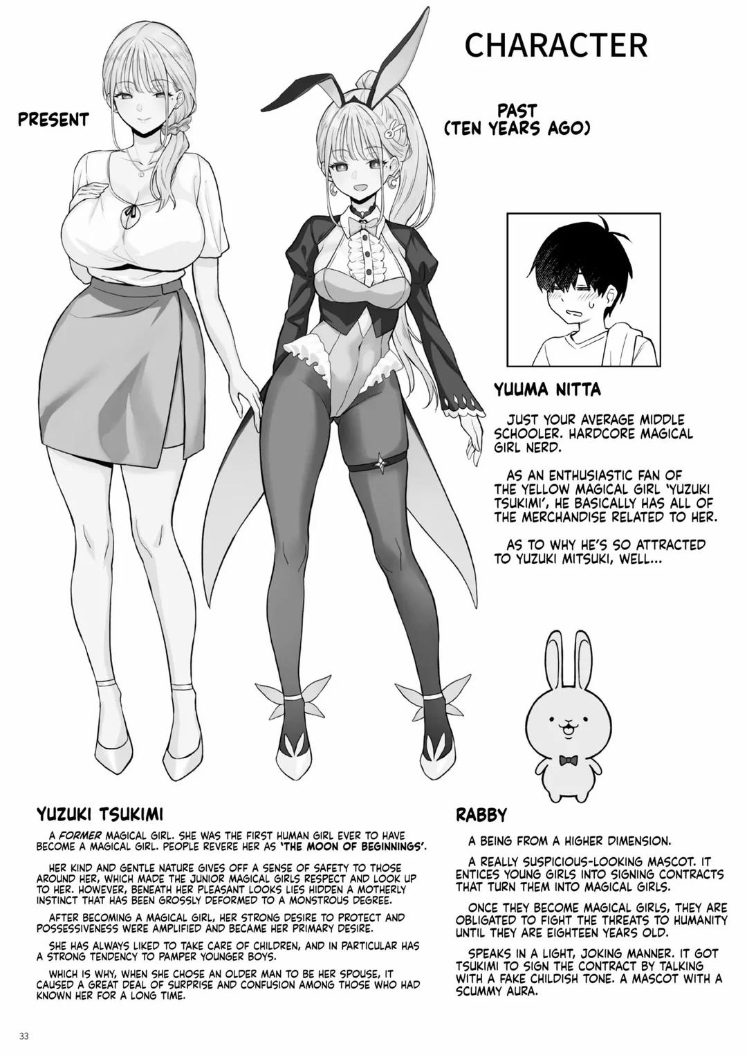 Former Magical Girl’s Family Story: Tsuki Oneshot trang 31