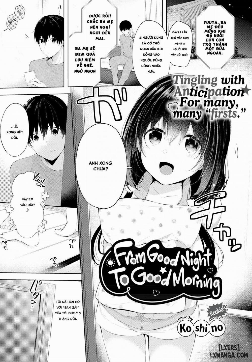 From Good Night to Good Morning Oneshot trang 0