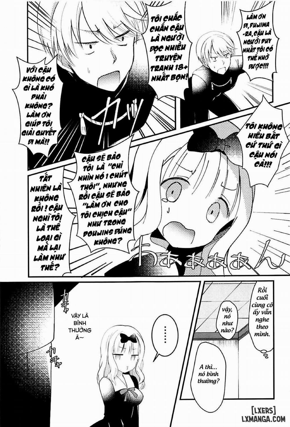 Fujiwara-shoki wa Kotowaritai Oneshot trang 4