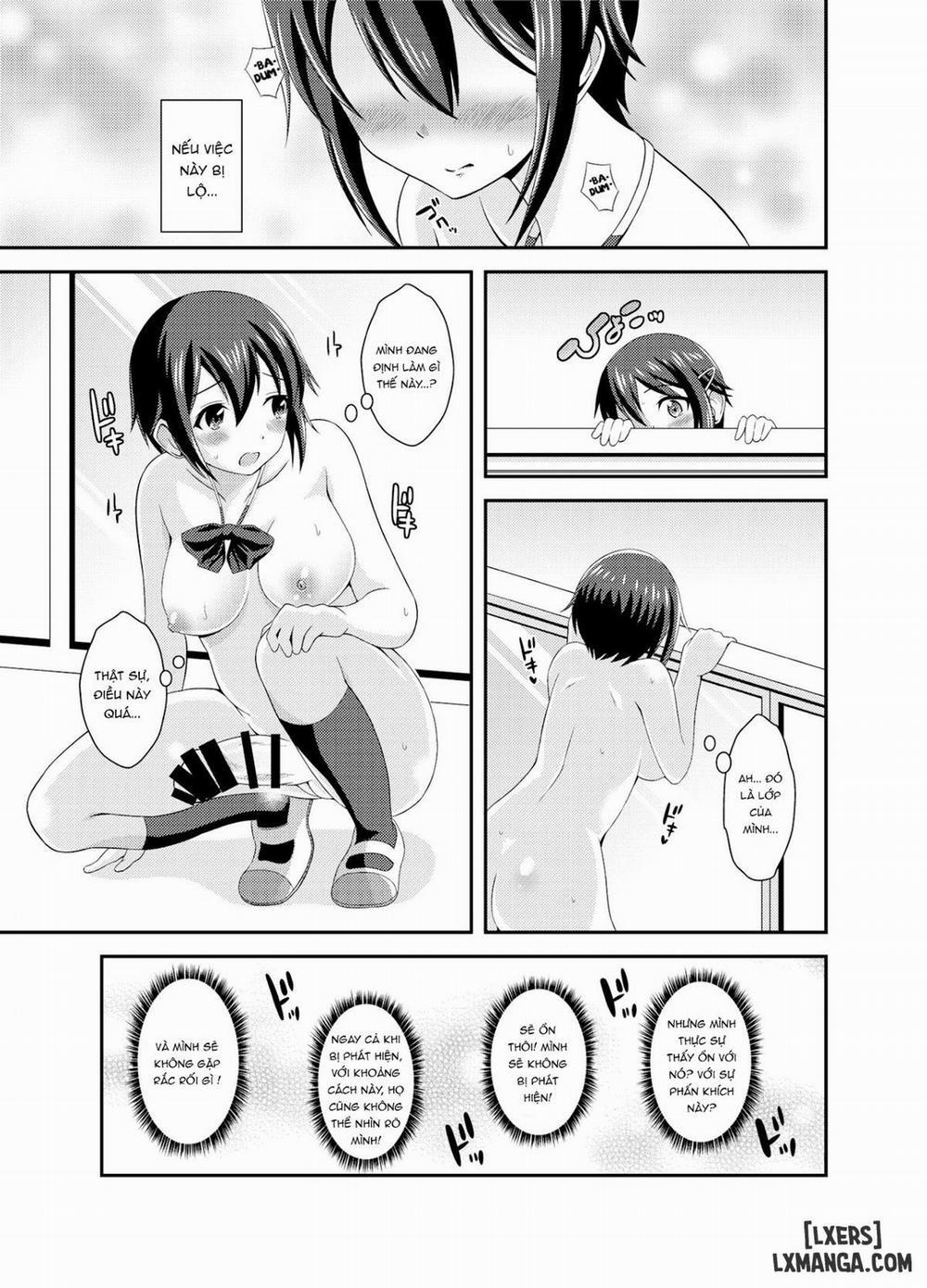 Futanari Roshutsu JK desu ga Oneshot trang 12