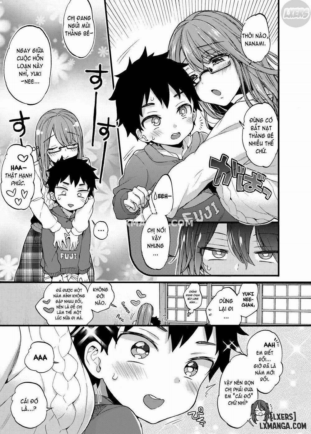 Fuyuyasumi wa Itoko no Onee-chan ni Asonde moraimashita Oneshot trang 3