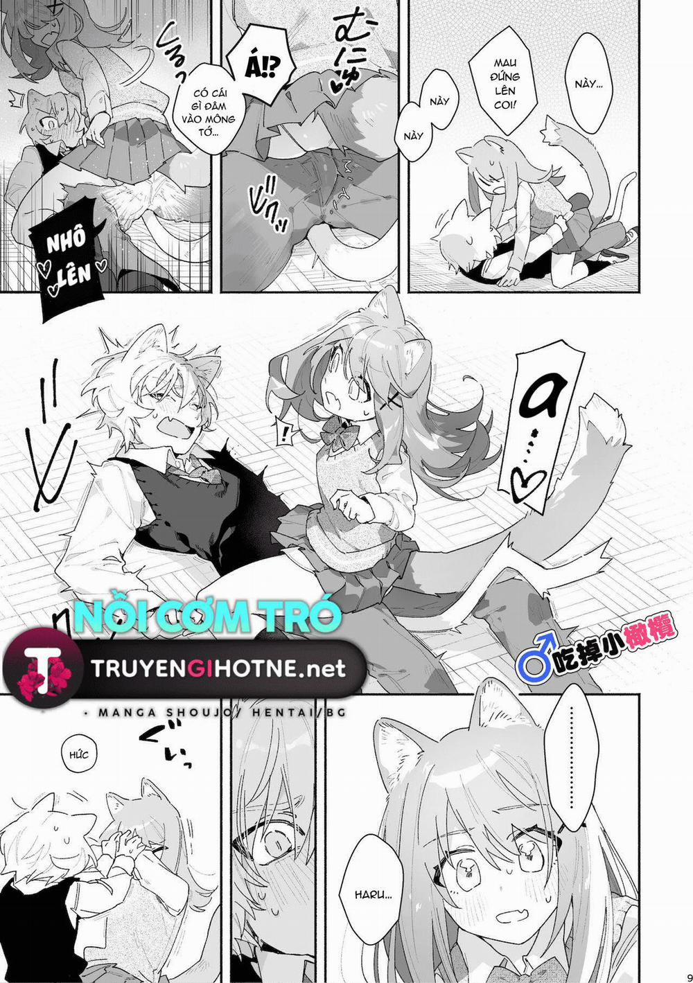 ♂ Ga Uke. Neko-Chan X Neko-Kun 1.1 trang 9