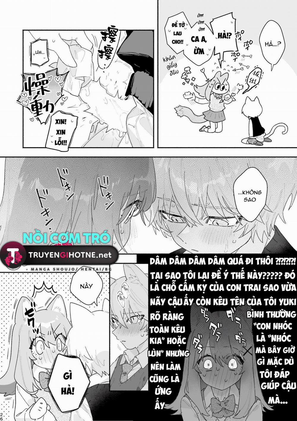♂ Ga Uke. Neko-Chan X Neko-Kun 1.2 trang 11