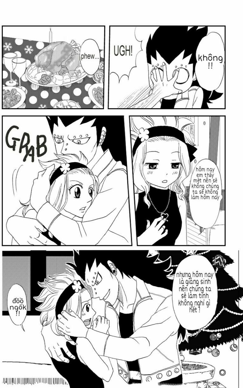 GAJEVY XMAS COMIC (Fairy Tail) Chương Oneshot Trang 3