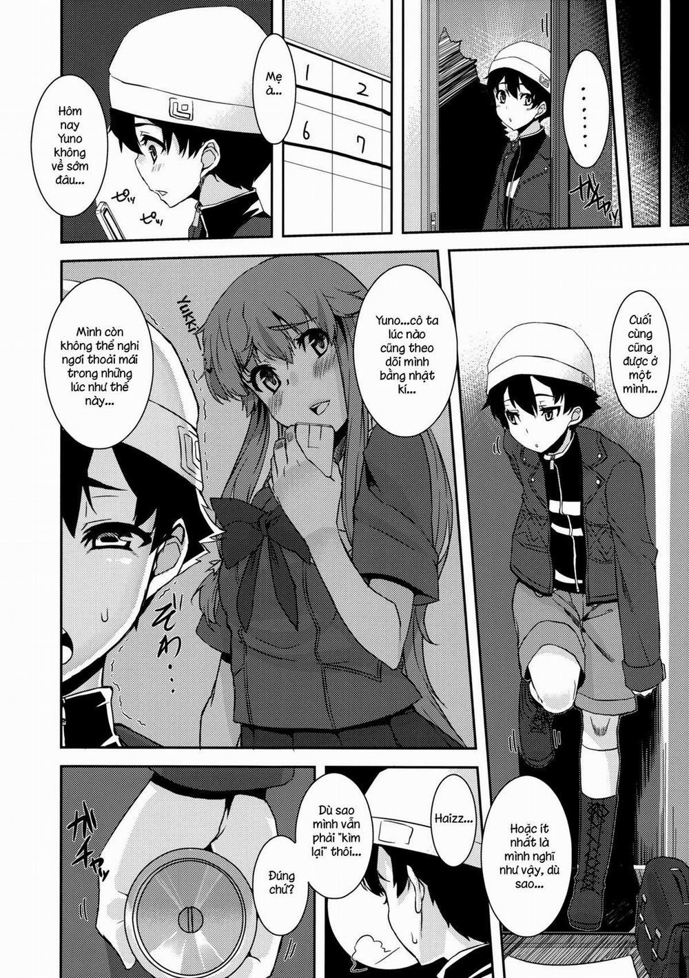 Gaman Shinaide ne (Mirai Nikki) Oneshot trang 5