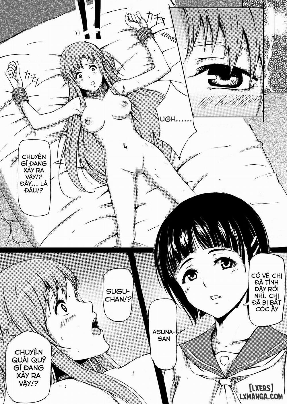 Game Over Suguha to Asuna no Wa In no Utage Oneshot trang 1