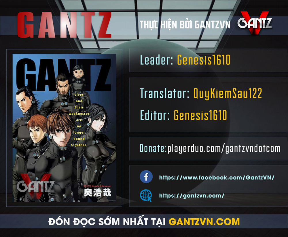 Gantz Full Color Chương 222 Trang 1